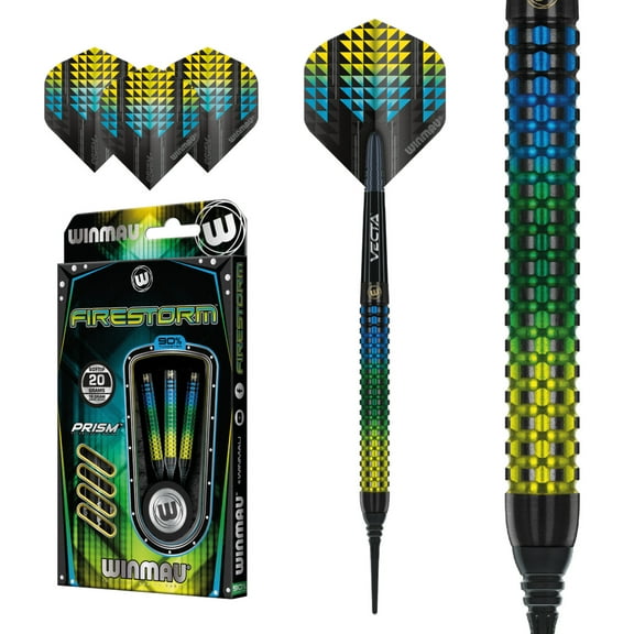 Winmau Firestorm Soft Tip Darts 20g