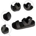 thumbnail image 5 of Rokment Women's Platform Beach Sandals Stylish Simple Comfortale Elastic Band Open Toe Chunky Mid Heel Memory Foam Slingback Walking Dress Summer Shoes D Size 7, 5 of 7