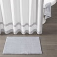 thumbnail image 2 of Madison Park Signature Marshmallow Bath Rug Silver 24x40", 2 of 14