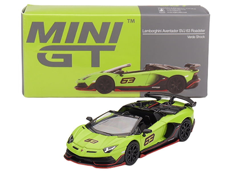 Lamborghini Aventador SVJ 63 Roadster Verde Shock Green Limited
