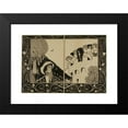 thumbnail image 2 of Aubrey Vincent Beardsley 14x11 Black Modern Framed Museum Art Print Titled - Study for How a Devil in Woman's Likeness Would Have Tempted Sir Bors (1893), 2 of 5