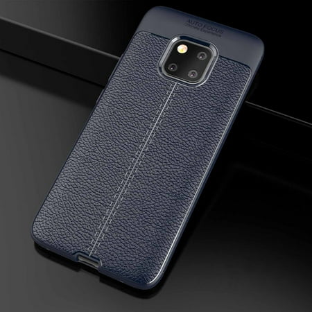 Litchi Texture TPU Shockproof Case for Huawei Mate 20 Pro