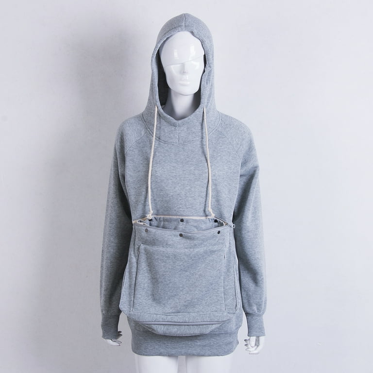 Kangaroo pouch sweatshirt deals