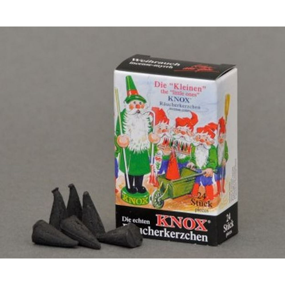Knox MINI Christmas Myrrh German Incense Cones Made Germany for