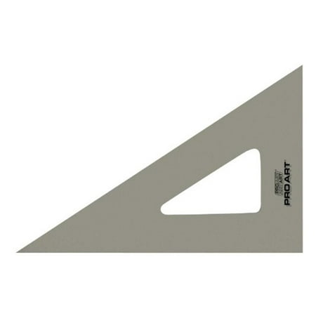 Pro Art Triangle 12" W/Ink Edge&FingLift 30/60 Smk