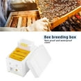 thumbnail image 3 of 2 Pcs Ruche Roi Jardin Apiculture Outil Abeille Nid Étui Cadre de Ruche Support Équipement Kit Ruche Mousse Boîte d'Apiculture,Outils Pratiques, 3 of 6