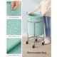 thumbnail image 5 of Cesta de lavandería SONGMICS Rolling 110 L con marco de acero, color verde menta, 5 of 7