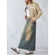 thumbnail image 5 of Chaqueta Saodimallsu de piel sintética para mujer con cremallera y cuello alto, 5 of 6