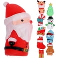 thumbnail image 1 of 10Pcs Navidad Marionetas de dedo Juguetes Papá Noel Muñeco de nieve Dibujos animados Dedo Juguete, 1 of 8