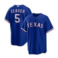 thumbnail image 1 of Texas Rangers Baseball League 5#Seager-Royal new player name exquisite embroidered commemorative jersey-M, 1 of 2
