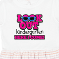 thumbnail image 4 of Inktastic Look out Kindergarten Here I Come Girls Toddler Dress, 4 of 5