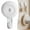 D, variant on 360° Rotating Suction Cup Hook, Heavy Duty Vacuum Shower Hook 11lbs Strong Hold, Reusable Waterproof Wall Hook for Bathroom Kitchen Tile Glass Metal, No Drill, 1 Pack