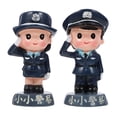 thumbnail image 5 of ADDHAT Small Dark Police Car Toy Model for Kids Detective Party Decorations and Birthday Event Favors, 5 of 8