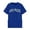 A-Blue157, variant on XIAONU Women's Letter Print T-Shirt Oversized Short Sleeve Crew Neck Pullover Tee Breathable Trendy Everyday T-Shirts