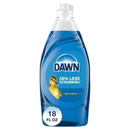 Dawn Ultra Dish Soap Dishwashing Liquid, Original Scent, 18 fl oz