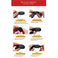 thumbnail image 3 of Helmet Lock Cable Resettable Mini Combination Cable Lock Bike Motorcycle Saddle Lock Wire 6 Feet Portable Anti-Theft Duable Cycling Spring Travel Luggage Locks 3mm, 3 of 7