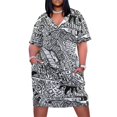 thumbnail image 2 of Vestido de bolsillo suelto ropa de verano para mujer vestidos largos para mujer Vestido mujer, 2 of 7
