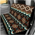 thumbnail image 3 of Binienty Aztec Tribal Auto Seat Covers Full Set Front Rear Car Seat Protective Cover With Steering Wheel Cover Arm Rest Cushion Covers Universal Car Interior Accessories for Cars SUV Truck, 3 of 8