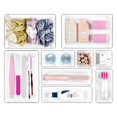 thumbnail image 1 of Clear Plastic Drawer Organizer 9 Compartments for Makeup and Jewelry Large Capacity Storage Box for Beauty Enthusiasts, 1 of 4