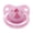 Pink, variant on CutiePlusU Adult Sized Pacifier Big Shield Dummy for Men Women Cute Prints Pink
