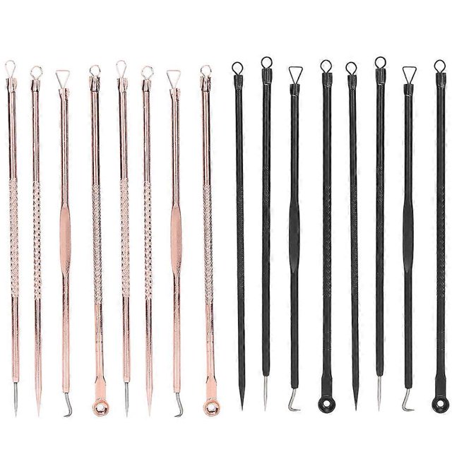 Blackhead Pimple Removal Comedone Extractor Tools Professional Whitehead Acne Removal Kit