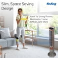 thumbnail image 5 of Air King Wind Curve 42" 3 Speed Fresh Air Ionizer Tower Fan with Remote Control, 9554, 5 of 13