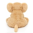 thumbnail image 2 of MorisMos 20'' Brown Elephant Stuffed Animal Soft Stuffed Animal Elephant Plush Toy, 2 of 5