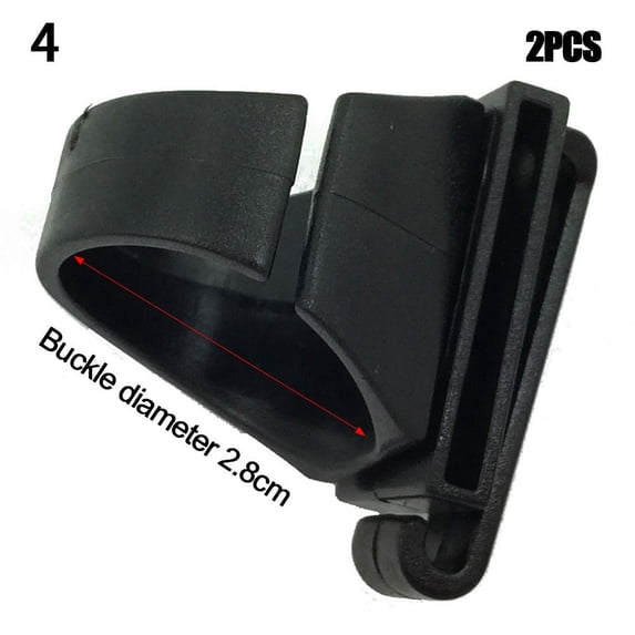 2pcs Retainer For Scuba Diving Mask Clip Retainer Tube Plastic Clip Snorkel Clip Quick Release Buckle Silicone Snorkel Buckle Goggles Silicone Clip Universal Diving Parts 4