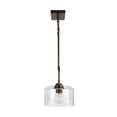 thumbnail image 5 of Capital Lighting 838435MB 3 Light 12-1/4" Tall Linear Chandelier - Black, 5 of 7