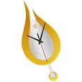 thumbnail image 2 of Modern Pendulum Kitchen Wall Clocks Clock Kitchen Wall Clocks Battery Silent Non-ticking Modern Pendulum 12 Battery Operated Decorative Golden, 2 of 9