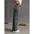 thumbnail image 5 of Womens High-Waisted Wide-Leg Y2k Jeans Fashion Casual Pants with Bow Embroidered Pockets,XL, 5 of 7