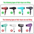 thumbnail image 5 of Difusor de secador de pelo plegable, difusor de pelo de secador de silicona para cabello rizado, diseño plegable de viaje portátil y ligero que se adapta a la mayoría de secadores de pelo con diámetro, 5 of 5