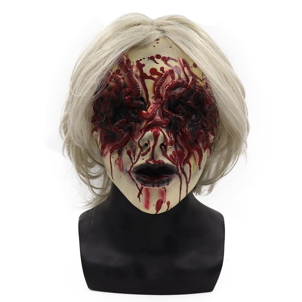 Máscara De Halloween Ghostface De Látex, Realista Y Cómoda, Para Adultos Y Niños, Ideal Para Fiestas De Terror
