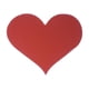 thumbnail image 4 of Espejo 3D Amor Corazones Etiqueta De Calcomanía DIY Extraíble Acrílico rojo, 4 of 7