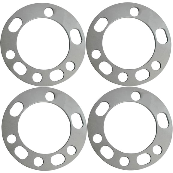 5 Lug 6 Lug 5x135 5x5.5 6x5.5 6x135 Wheel Spacers 6mm 1/4" Compatible with Compatible with Ford Compatible with Chevy Ram