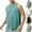 Green, variant on Men's Workout Sleeveless Shirt Quick Dry Stretchy Swim Shirts Athletic Gym Running Beach Tank Top