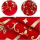 thumbnail image 3 of Christmas Tree Wrap Christmas Tree Wrap With Christmas Stocking Snowflake Christmas Tree Skirt Christmas Party Wrap(Red), 3 of 4