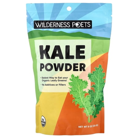 Wilderness Poets Organic Kale Powder  8 oz (226 g)