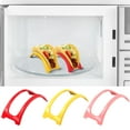 thumbnail image 3 of Sunjoy Tech 6/12Pcs Taco Holder Food Grade BPA-Free Oven Dishwasher Safe Stackable Colorful Individual Serving Chicken Roll Hard Taco Shell Stand Kit, 3 of 8