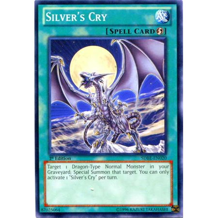 YuGiOh Saga of Blue-Eyes White Dragon Structure Deck Silver's Cry (Yugioh Best Blue Eyes Deck)