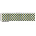 thumbnail image 3 of Ambesonne Folk Art Fabric by the Yard Upholstery, Scandinavian Fish Motifs, 1 Yard, Petrol Blue Yellow, 3 of 5