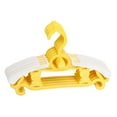 thumbnail image 2 of deevoka 5 Pieces Adjustable Hangers Closet Multifunctional Kids Clothes Hangers Yellow, 2 of 9