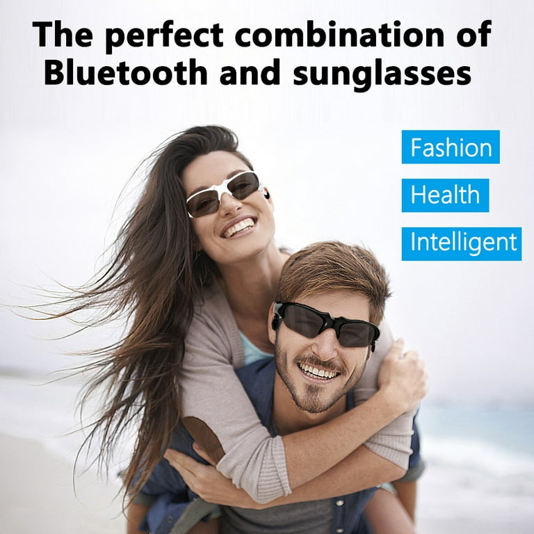 Wireless Bluetooth Sunglasses With Headphones Polarized Music Sunglasses  Built-in Mic For Outdoor Cycling Running Driving Fishing