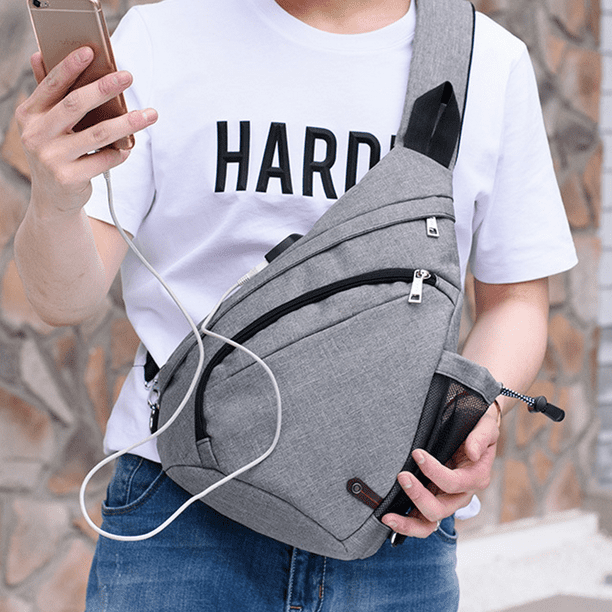 Mochila Crossbody Mochila de hombro Bolso cruzado informal en el pecho Adepaton CPB US CJZ579 2 Walmart en linea