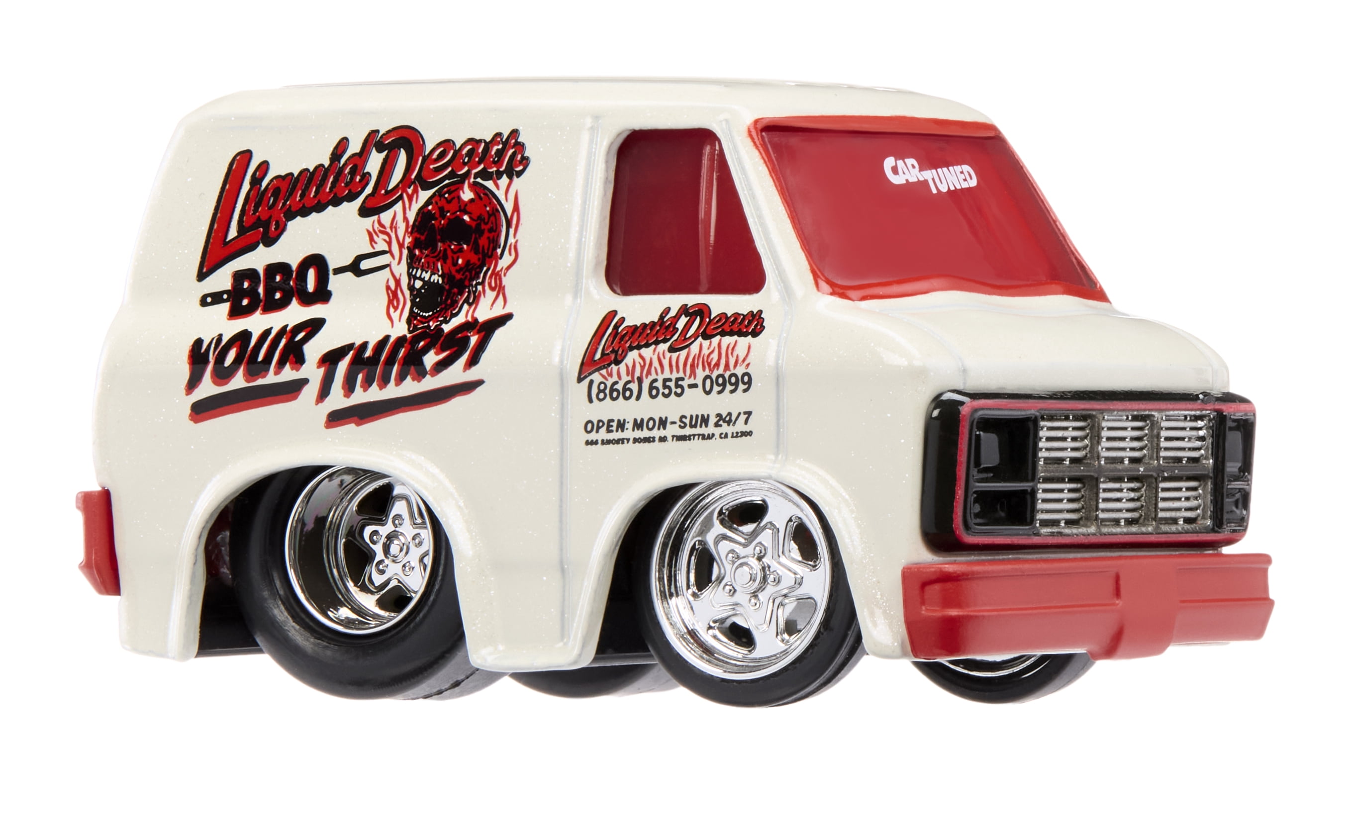 Cartuned Remixes Series 1 Liquid Death - 1979 GMC Vandura Diecast Vehicle