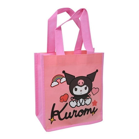 Kuromi Small Eco Friendly Non-Woven Tote Bag with Shiny Printing