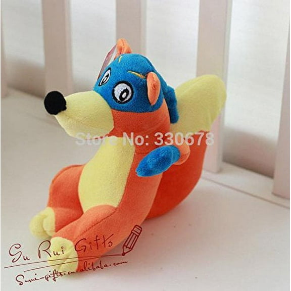 1Piece 25cm Animal Movie The Explore Star Dora Brinquedos Fox Swiper Gift For Children Stuffered Plush Toys