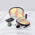 thumbnail image 5 of YFYANG 2 Piece Women's Portable Makeup Bags, Lovely Watercolor Pineapple Clutch Travel Toilet Bags Cosmetic Organizer, 5 of 7