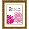 thumbnail image 1 of Robinson, Tamara 20x24 Gold Ornate Wood Framed with Double Matting Museum Art Print Titled - Dream Flower, 1 of 4