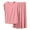 Pink, variant on Bxsruta Pajamas Set for Women, Women's Sleepwear Sets Two-Piece Pajamas with Delicate Bow Accents, Soft Home Wear Lounge Outfit